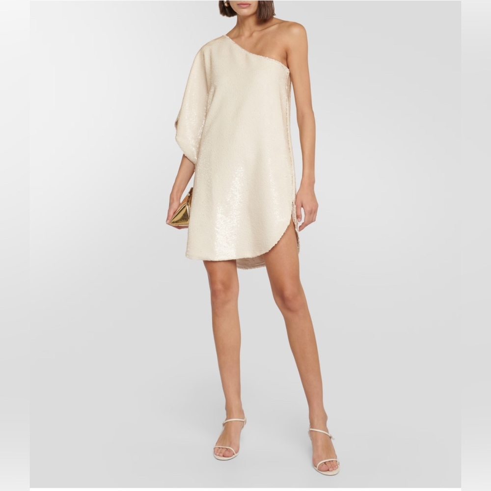 THE FRANKIE SHOP
Gloria sequined one-shoulder minidress